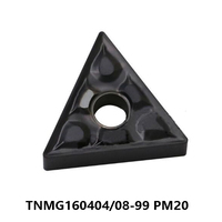 TNMG160404-99 TNMG160408-99 PM20 Lathe Cutter Turning Tools TNMG 160404 160408 Carbide Inserts TNMG1604 10pcs/box 100% Original