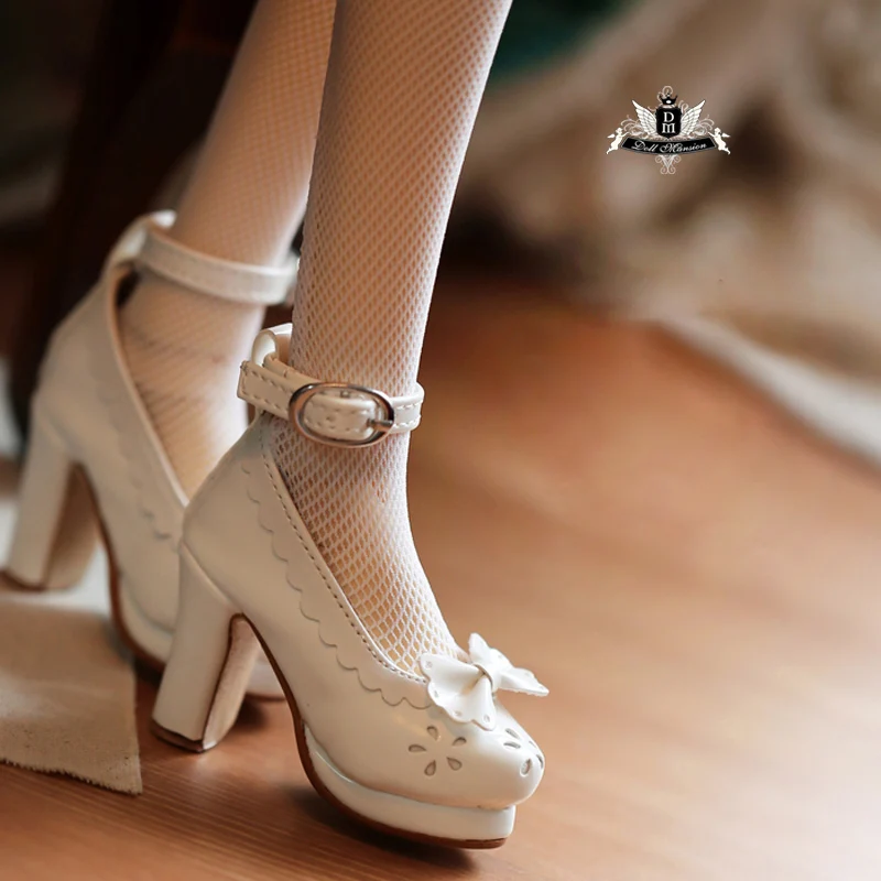 1/3 BJD Shoes SD bow High heels Shoes Dollfie Luts DREAM MID DK SOOM DOD Dollmore AOD DZ AF