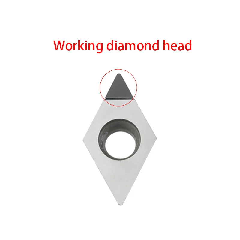 Diamond PCD lathe cutter Single face CNC blade indexable insert DCMT070204 CCMT VCMT TPGH DCGT11T302 turning tool 1pc