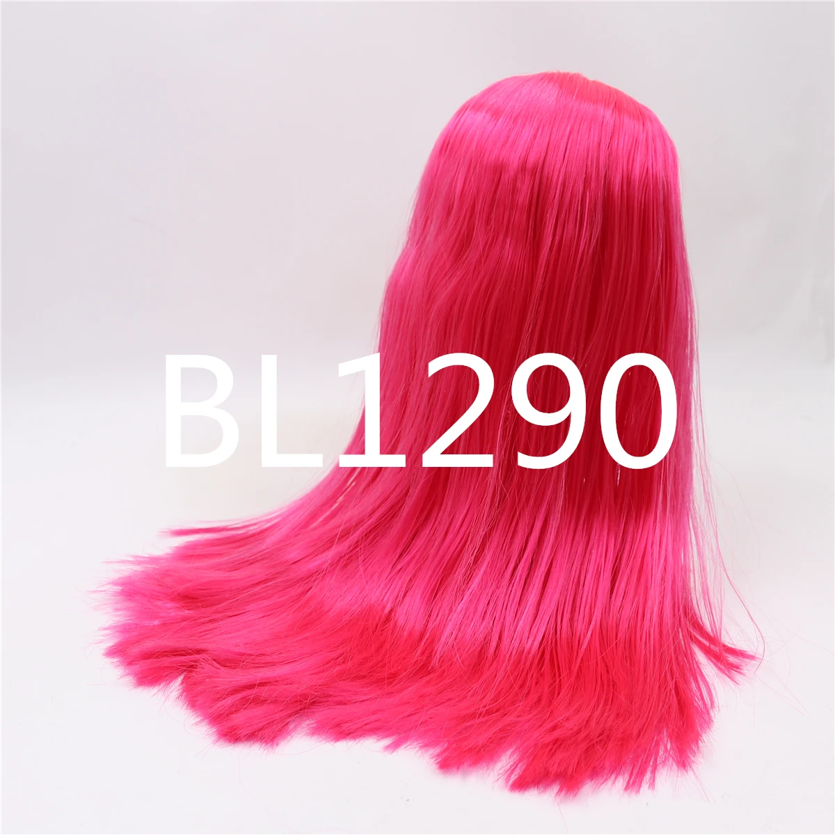 DBS Blyth boneca peruca, couro cabeludo só Rbl e cúpula cabelo reto, acessório brinquedo DIY