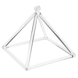 Crown Crystal Singing Pyramid B Note For Meditation,Prayer Relaxation 9inch