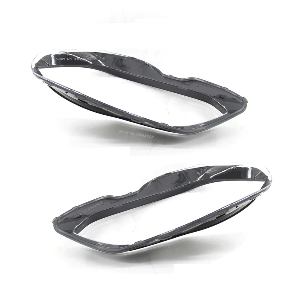 

For Mercedes-Benz E-class W212 Car Front Lampshade Auto Headlight Cover E200L E260L E280L E300L E350L Glass Lens Case 2014-2015