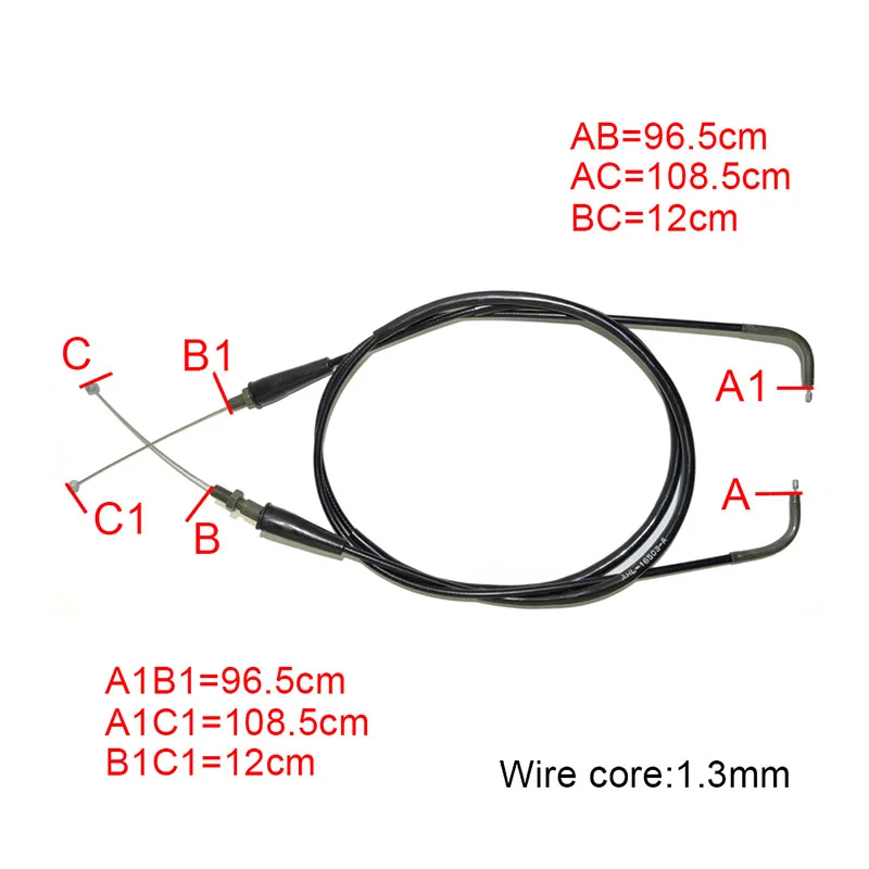 ملحقات الدراجة الترابية سلك كابل خط الخانق لياماها XG250 XG 250 تريكر 250 2004 2005 2006 2007
