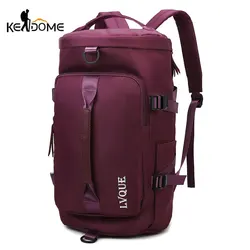 New Gym Backpack Fitness Bag For Women Men School Bags Outdoor Sports Travel Backpack With Shoes Pocket Student Bag Gym Tas XA1D