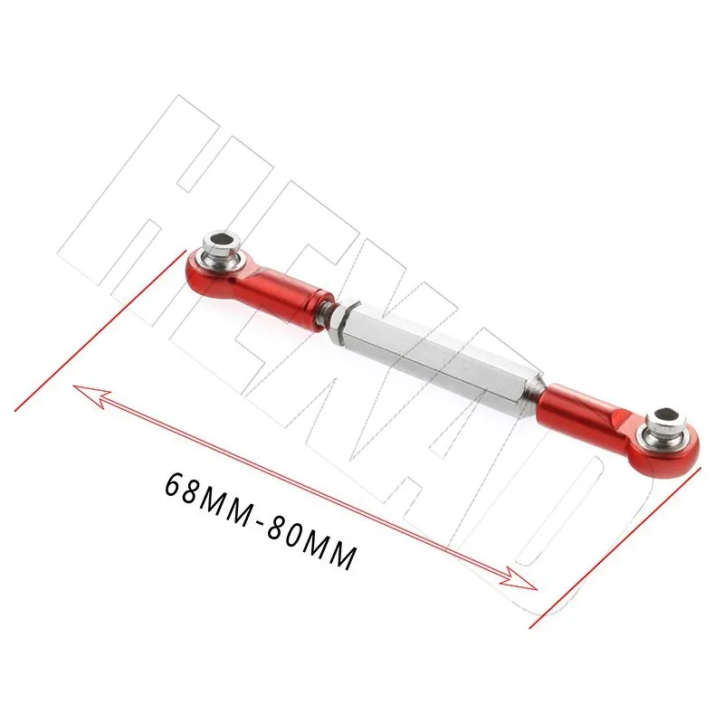 WPL B1 B14 B24 C14 C24 C34 C44 1/16 RC Car Spare Parts Upgrade Metal Rod Servo Base