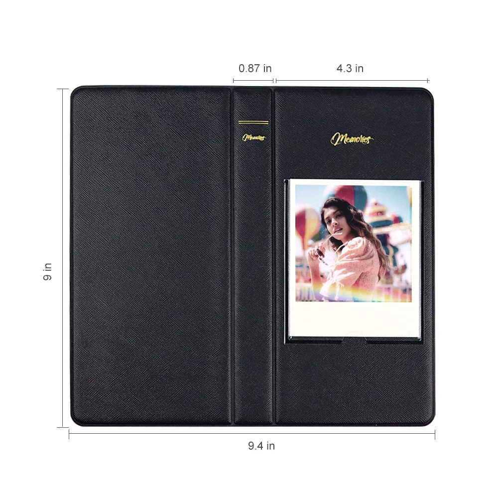 64 Pockets Photo Film Album Storage Book For 600 Film For Fujifilm Instax Wide 300 210 Film