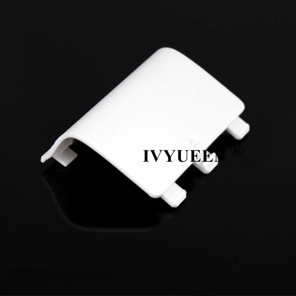 Ivyueen 100 pçs substituição habitação capa da porta para xbox um série x s controlador bateria escudo tampa traseira caso branco atacado