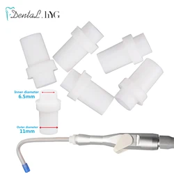 2Pcs Dentist Saliva Swivels Ejector Suction Adaptor Tips Surgical Dental Weak Suction Adaptor Accessories Silicone