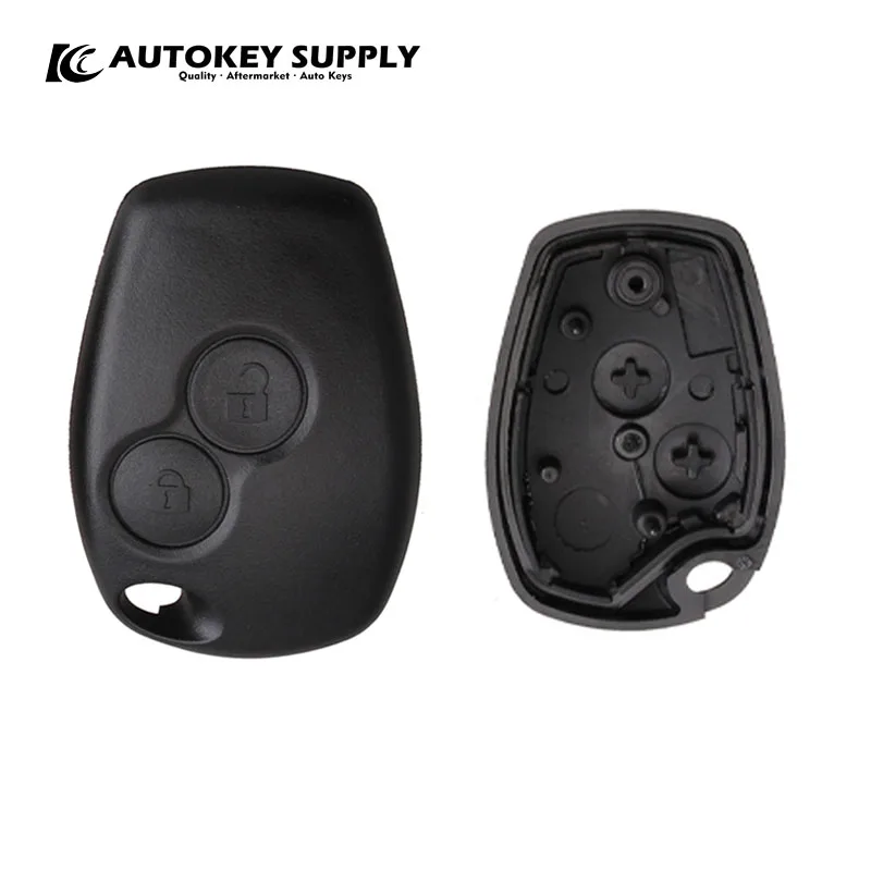 AutokeySupply AKRNS220 2 Button Remote Front Shell Only For Renault