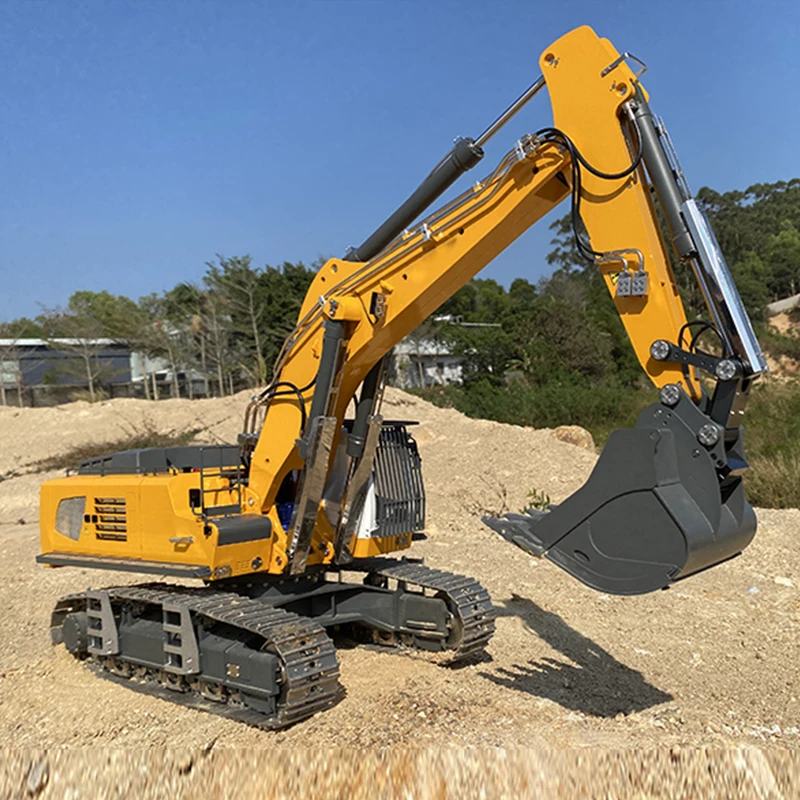 RC 1/14 K970 excavator remote control heavy mining hydraulic excavator simulation metal model