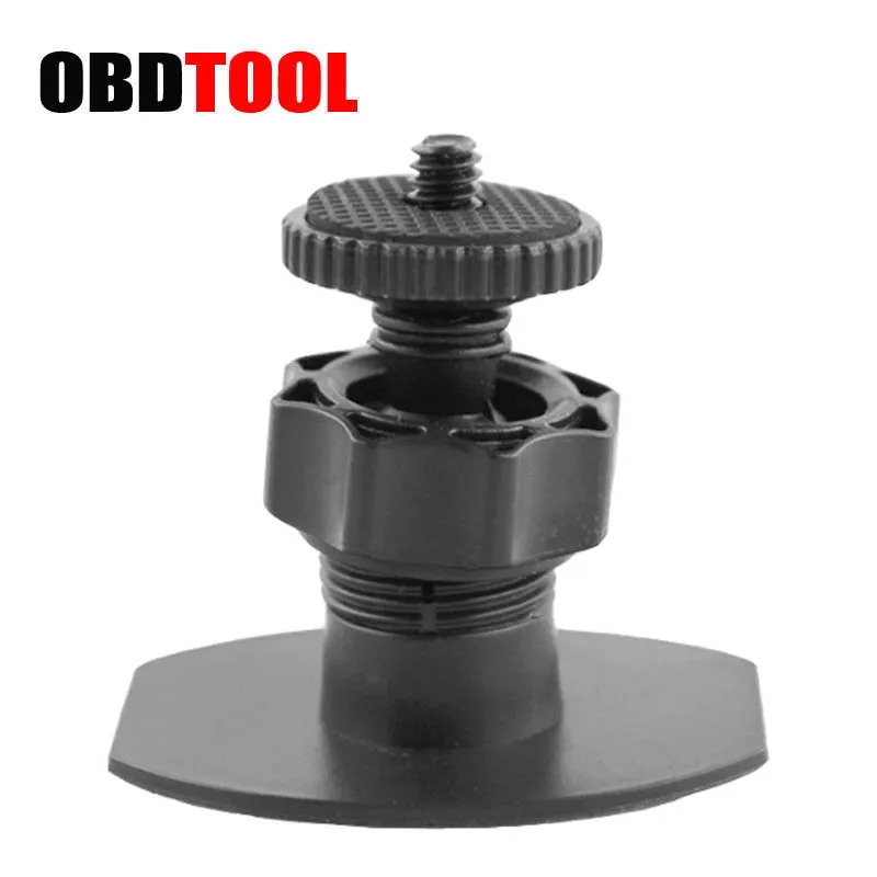 Glue Sticker Base Mini Stand Bracket with 1/4 In 6mm Screw Head for Vehicle Traffic Recorder Instrument Camera DV GPS DVR Sucker