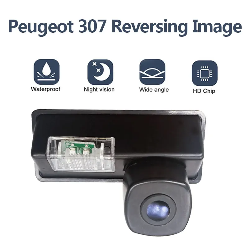 

Peugeot 307 207 High-Definition Waterproof Reversing Image With Large View Parking Monitoring Assisted Reversing