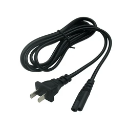 1.5m 3m 2 Pin Prong US EU a C7 cavo di prolunga luce LED cavo di alimentazione America figura europea 8 cavo di alimentazione per Laptop per PS4