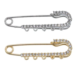 Classic Hot Korean Crystal Rhinestone Brooch Men's and Women's Set Scarf Flower Brooch Jewelry Accessories Gifts