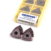 DESKAR WNMG080404 WNMG080408 MA MS JMS MQ HS HA GS LF6018 original high quality carbide blade cylindrical lathe tool