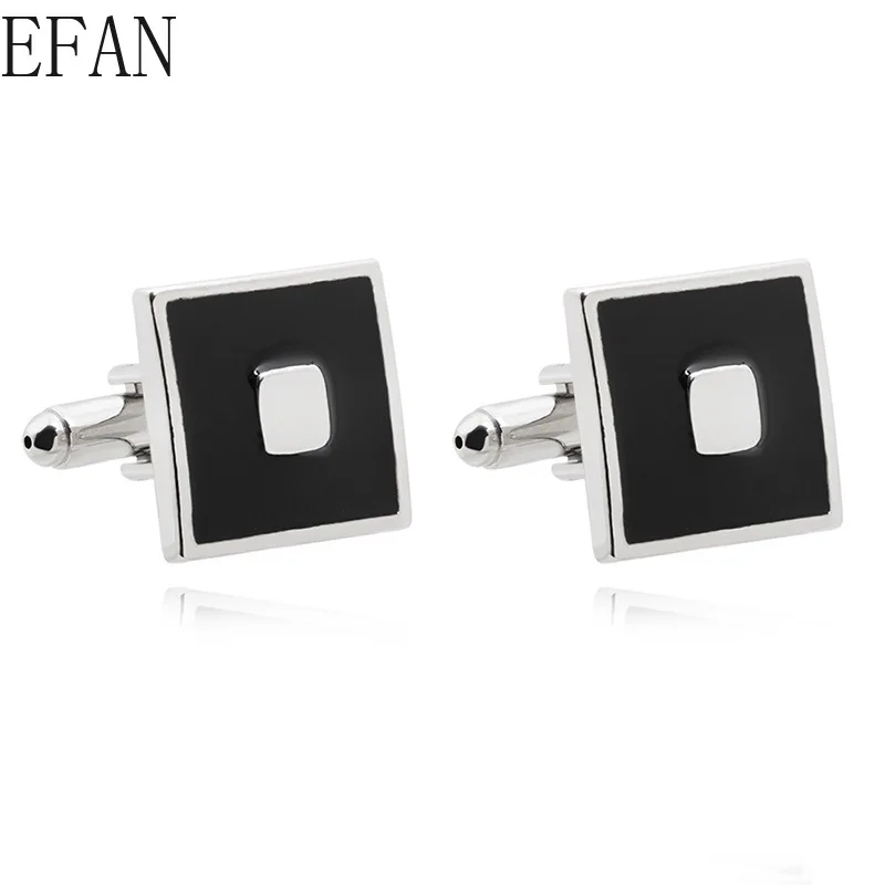 Fashionable Men's Business Alloy Metal Alloy Drip Cufflinks Laser Engraving Sudoku Design Shirts Suit Cufflinks Gift Accessories