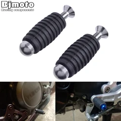 Motorcycle CNC M6 6mm Hole Racing Gear Shift Brake Lever Footpeg Rearsets For Honda CBR 600 954 1000 RR For Suzuki GSXR 750
