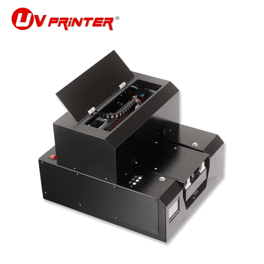 

A4 digital flatbed printer photo inkjet uvT-shirt mobile phone shell wallet ceramic tile printing with Epson L800 print head