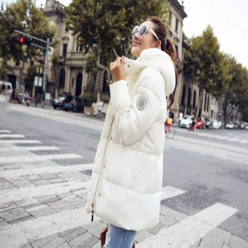 Brieuces 2022 wadded jacket female new winter jacket women down cotton jacket slim parkas ladies winter coat