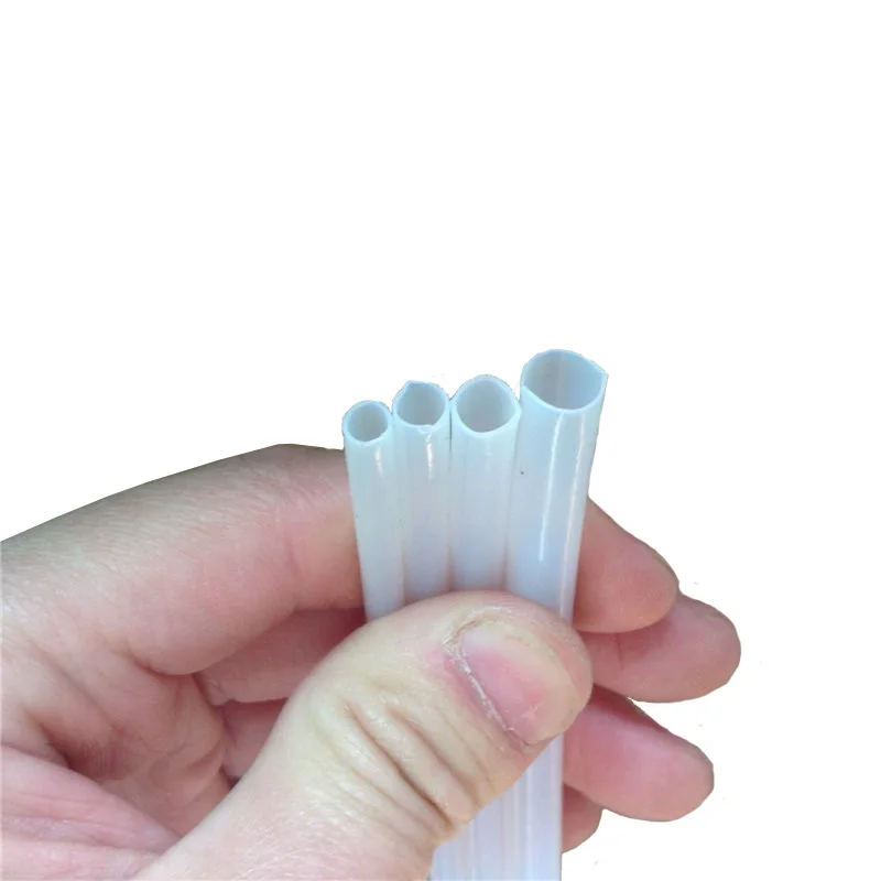 3PCS PTFE Tube Length 300mm Soft Shaft Sleeve Plastic Pipe Used for RC Boat Model Diameter 3.18/4/4.76/6.35mm Flexible