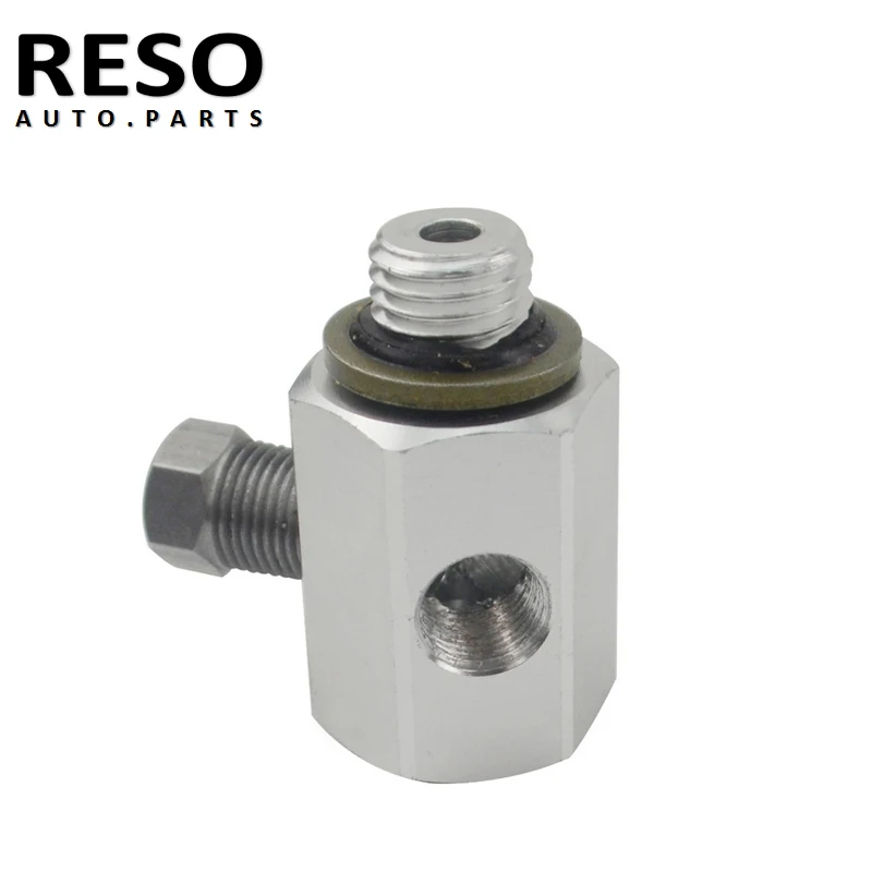 RESO--3 Port Oil Pressure Gauge Adaptor For BMW 3 Series E30 E36 318IS 320 325i 328 M3 1/8 Npt Ports 