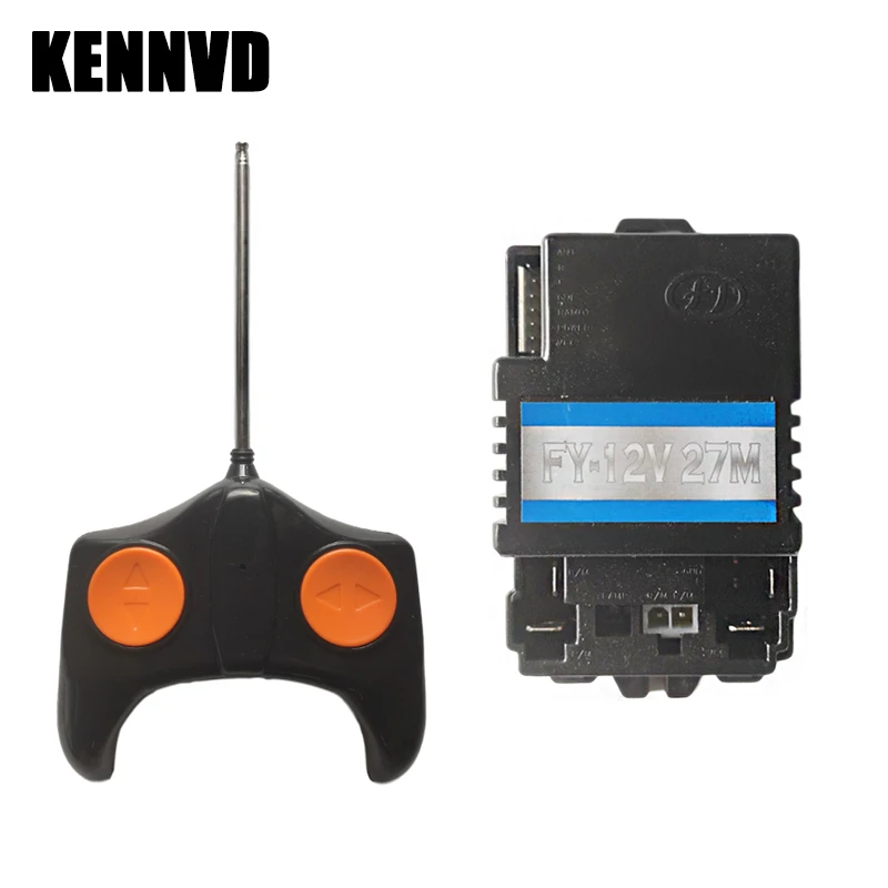 FY-12V 27M FY-6V 27M kinder Elektrische Auto Fernbedienung Empfänger, FY-12V 2,4G Bluetooth Fahrt Auf auto Controller Sender