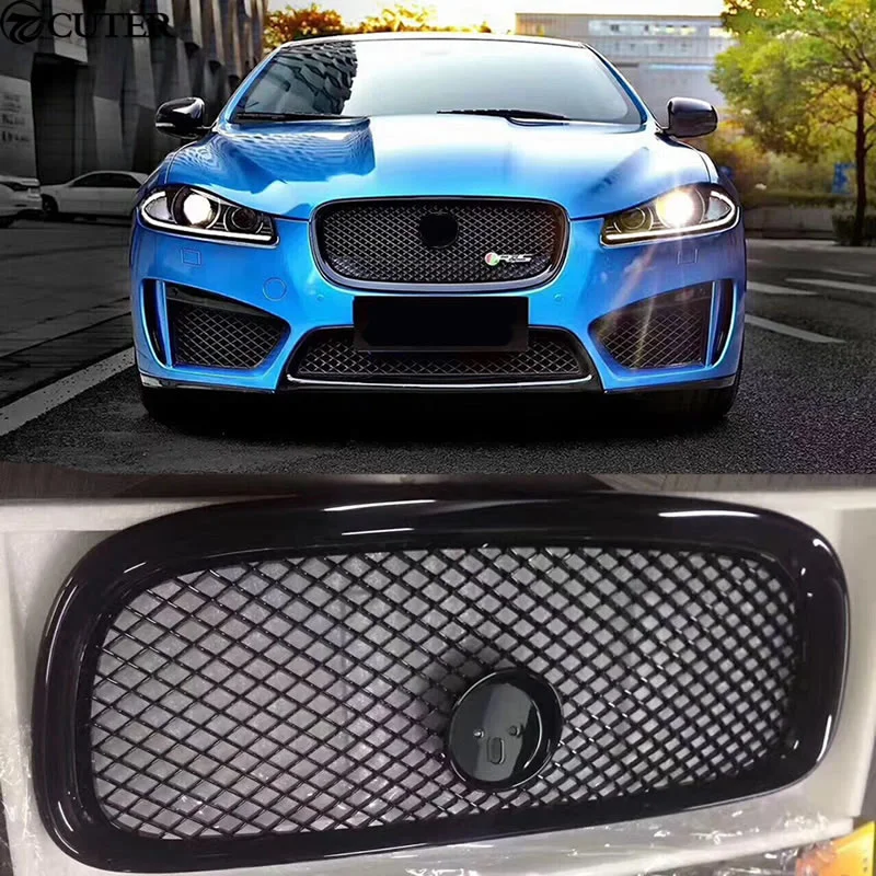 Xf Change to Rs Style Front Bumper Grill Car Body Kit Grille for Jaguar Xf 12-15