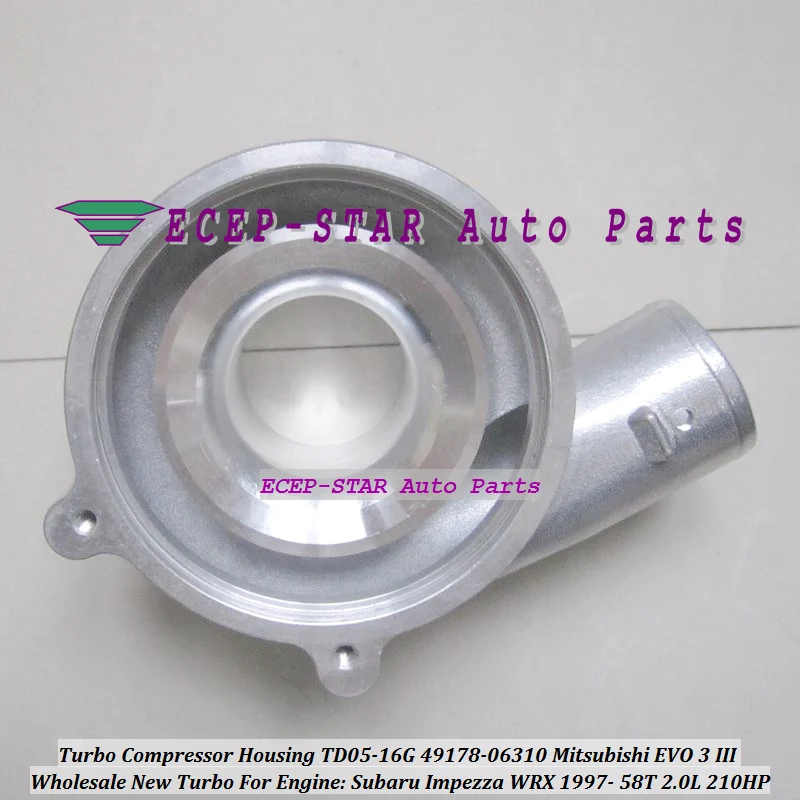 バブ ww Turbo Compressor Housing TD05-16G TD05 16G 49178-06310 For