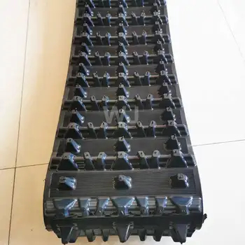 Rubber track for wheelchair truck tractors UTV ATV rubber track system undercarriage landing gear 250x72x30mm
