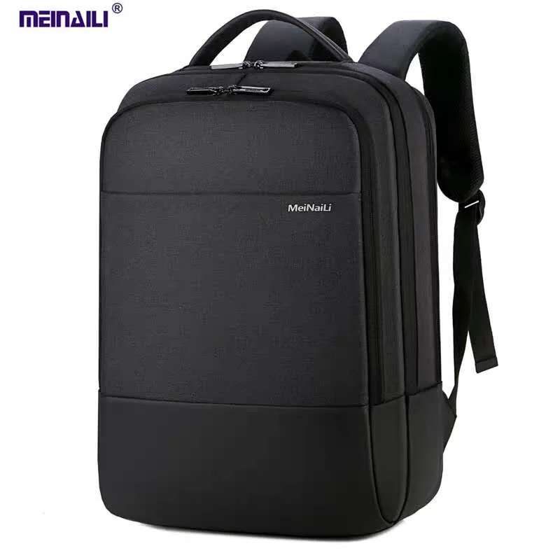 Large Capacity USB charge laptop backpack men business casual travel rucksack college student shoulder bags sac a dos mochila