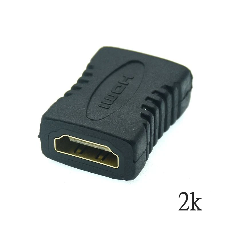 HDTV-Compatible Extender 4K HD 2.0V Female To Female  Connector Cable Extension  Coupler For PS4/3 TV Switch HD Extender Adapter