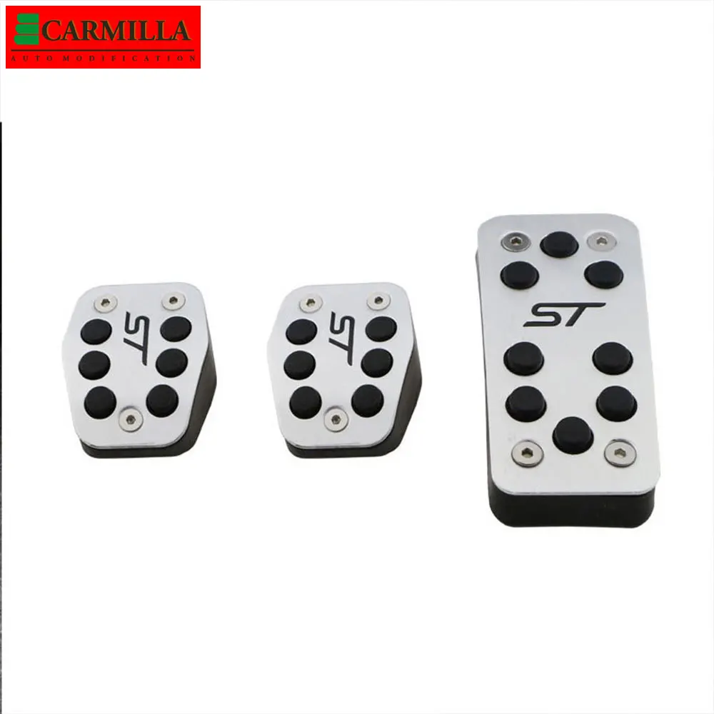 Car Pedals for Ford Focus MK2 MK3 MK4 2005 -2018 Mondeo Fusion Kuga Escape Accelerator Brake Clutch Rest Foot Pedal Accessories