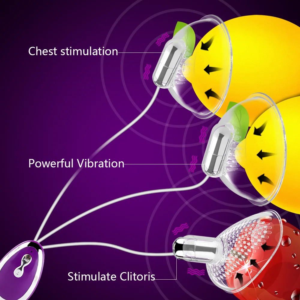 20 Kecepatan Seks Oral Menjilati Puting Pengisap Klitoris Stimulator Pengisap Vibrator Payudara Vibrator Bra Mainan Seks untuk Wanita 3 Titik Pijat