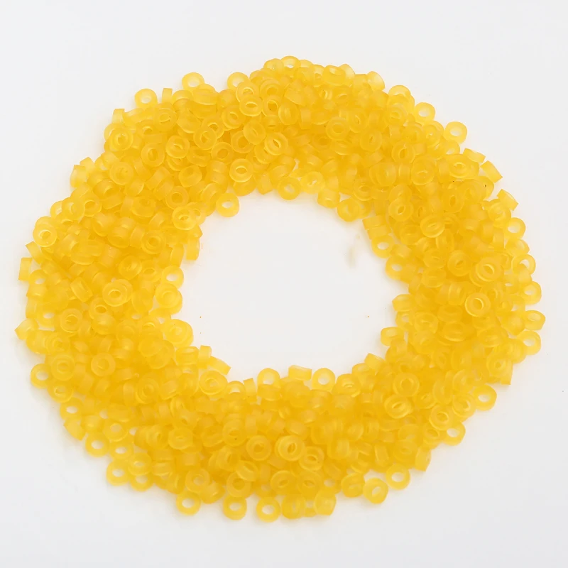 3*5Mm ยางเม็ดเหยื่อแถบยืดหยุ่นยืดแข็งแรง O แหวนสำหรับตกปลา