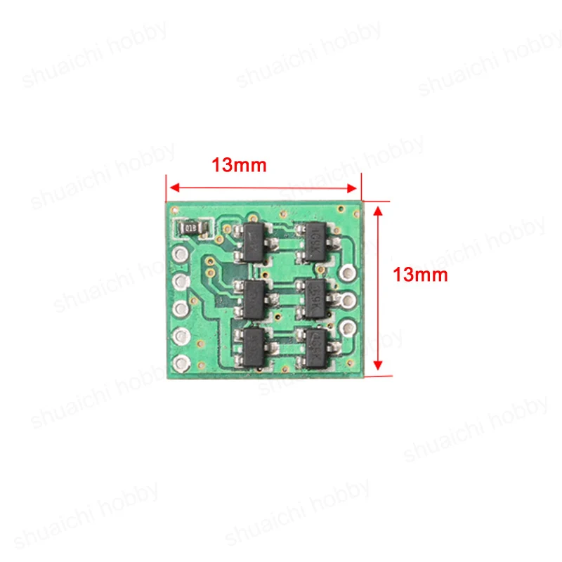 1PCS 3A Micro Brushless Motor ESC 1S Lipo Battery Speed Controller DC 3.3V-4.2V for RC Model Plane DIY Airplane Drone Parts