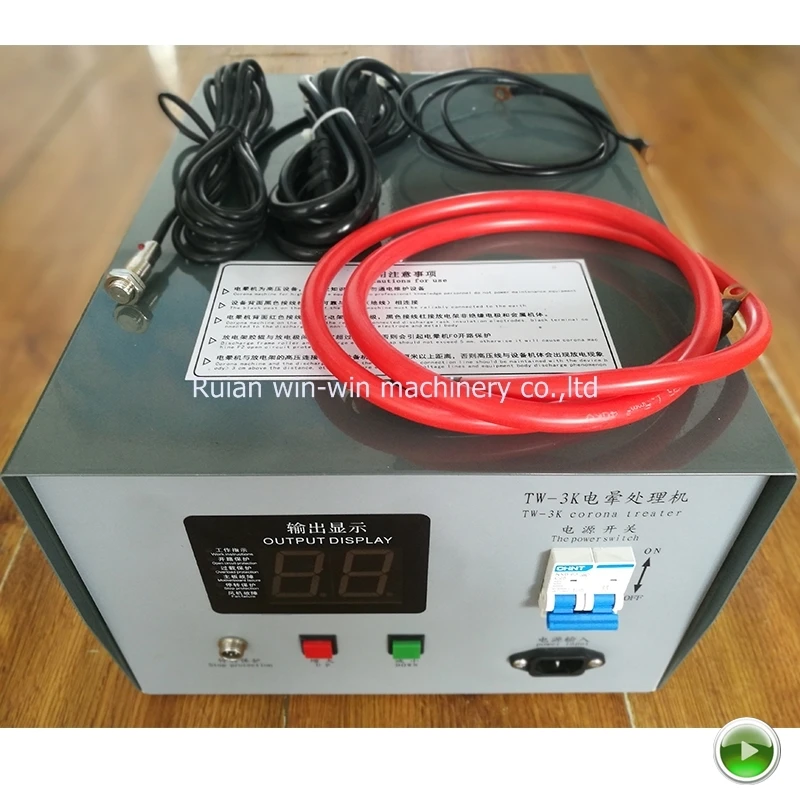 TW-3K TW3K 3KW 220V corona treatment machine controller box use for film blowing machine