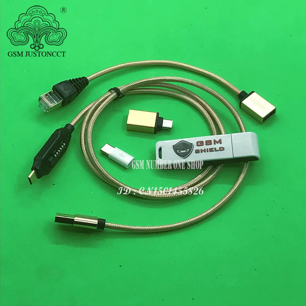 

New GSM SHIELD DONGLE / gsmshield dongle + umf all in 1 boot cable set