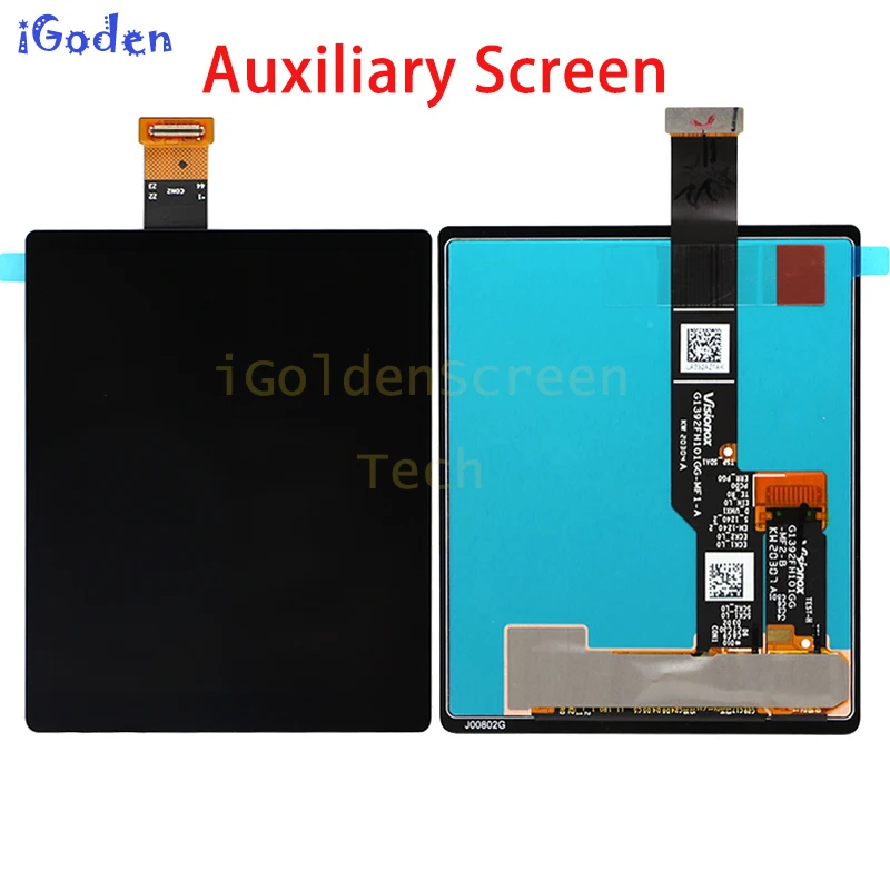 AMOLED For LG Wing LCD with Touch Panel Screen Digitizer Assembly For LG Wing 5G display LMF100N LM-F100N LM-F100 LCD