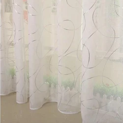 Dreamwood-Customized Finished Blackout Curtains, Thermal Insulated, Luxury, Silver, Thickening, Living Room, Window, Tulle, New