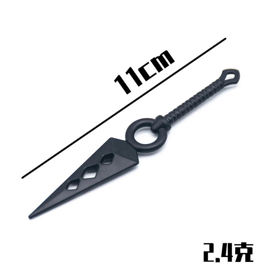 Anime Naruto Plastic Weapon Cartoon NARUTO Cosplay Accessories Kunai Shuriken Figure Action Kids Children Toy Birthday Gift