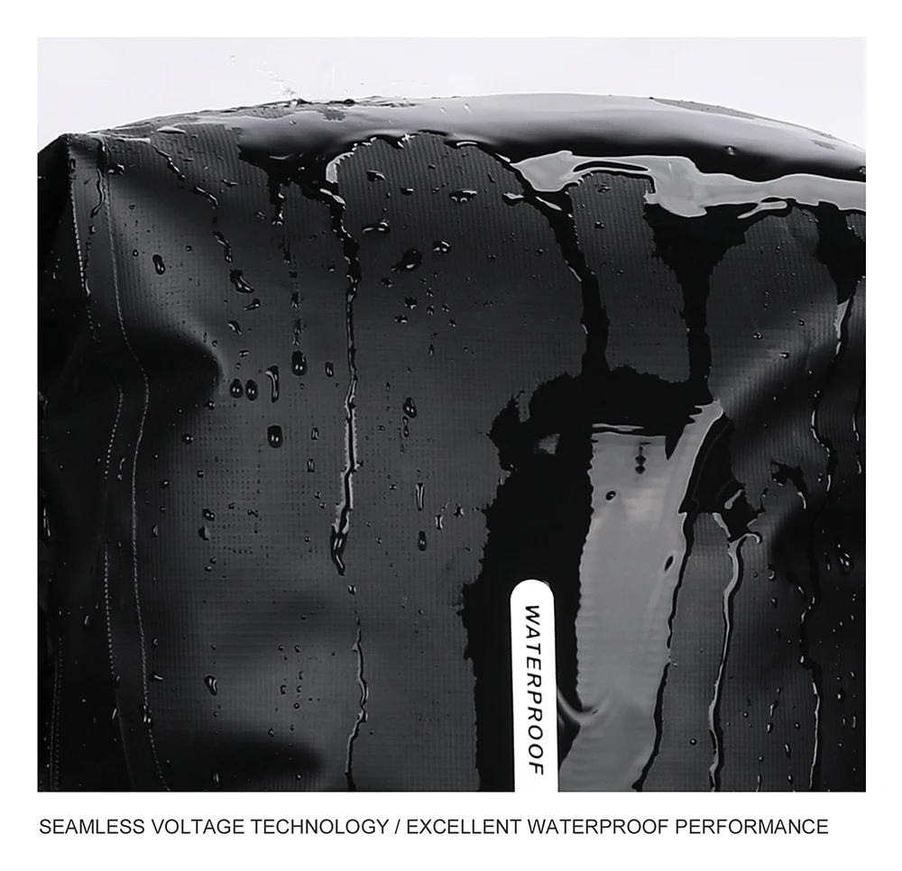 Rhinowalk Fahrradtasche, 7 l, erweitern, 10 l, wasserdicht, Fahrradtasche, Gepäckträger, Kofferraumtasche, MTB, Rennrad, Radfahren, Umhängetasche, Zubehör – Detail 15