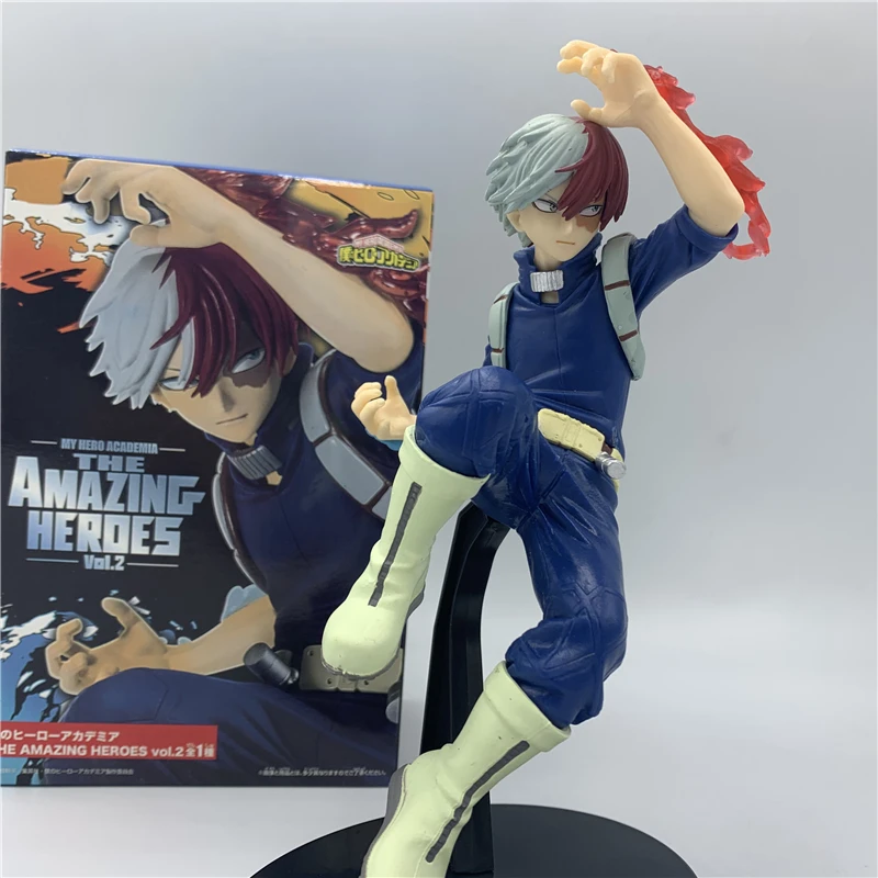 My Hero Academia Todoroki Shoto 3th Ver. Action Figure PVC Collecion Izuku Midoriya Deku Bakugou Katsuki Model Toy