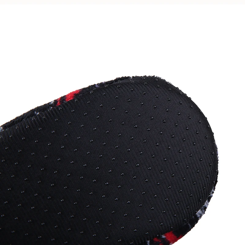 Winter Shoes Woman Home Slippers Christmas Elk Indoor Socks Shoes Warm Contton Slipper Plush Insole Anti-Skid Sole Botas Mujer