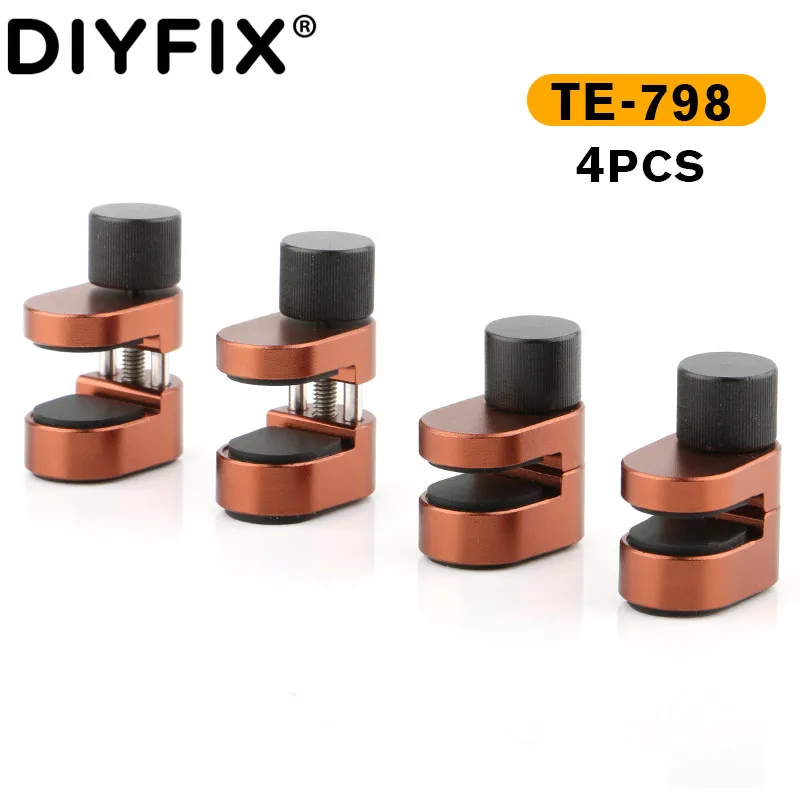 

DIYFIX 4PCS/Lot Positioning Fixture Protective Pads Knob Lock For Ipad Cell Phone LCD Screen Tablet Repair Fix Clamp Tool