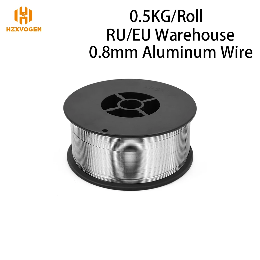 HZXVOGEN Welding Machine Wire 0.8mm 0.5KG Aluminum Solder Wire Fit Gas  Welder For Soldering