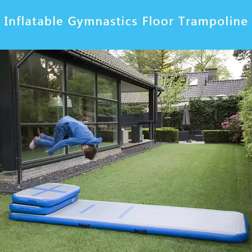 Pista de aire inflable para gimnasia, colchón de aire para Taekwondo, gimnasio y bomba, 3x1m