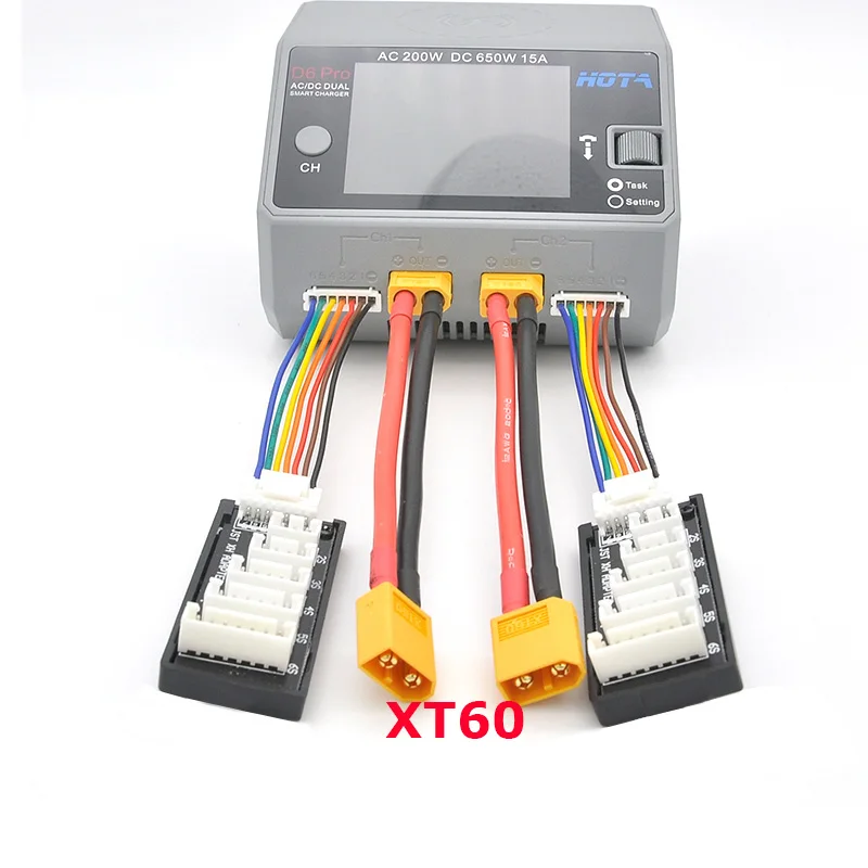 RC 2-6S 2-8S T / XT60 / XT90 / XT30 / JST Lipo Akku Parallel-Ladeplatte für Imax B6 B6AC B8 Schnellladung für RC-Modelle – Detail 22
