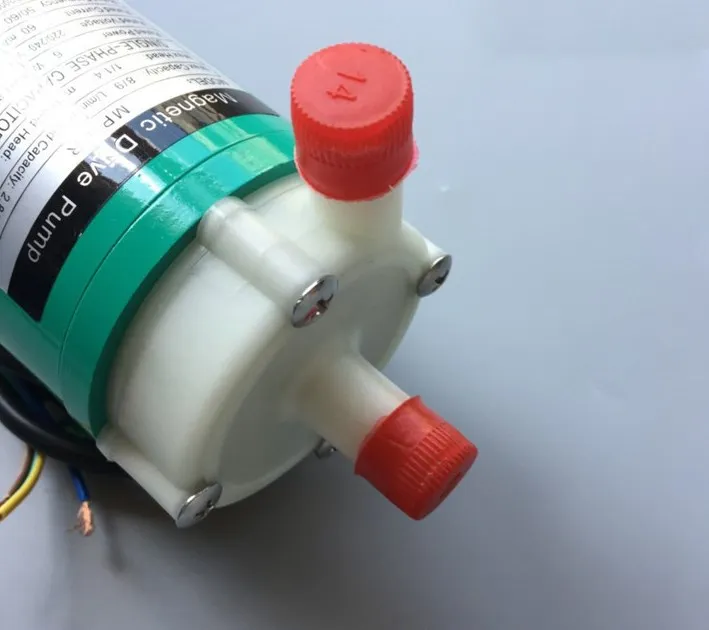 مضخة مغناطيسية مصغرة MP-6R مضخة توزيع مقاومة للتآكل 220 فولت 50 هرتز