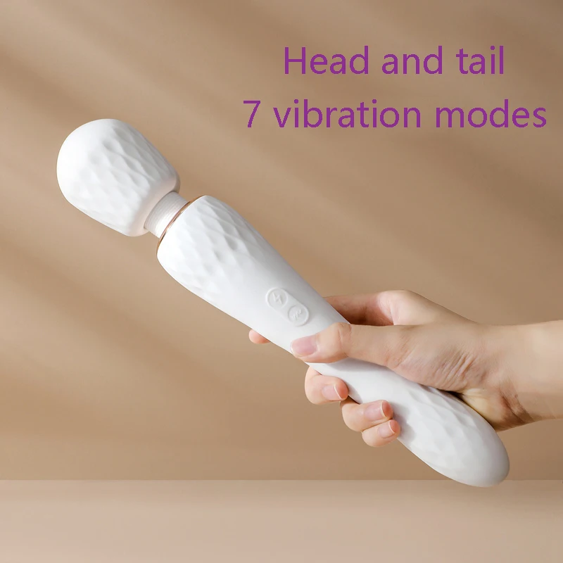 Double-headed Vibrator for Women AV Massage stick Masturbator Female Goods for Adults Women\'s Dildo Sex Toys for Women Sex Shop