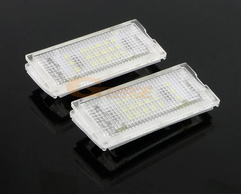 For MINI Cooper R50 R52 R53 Excellent Ultra Bright Smd Led License Plate Lamp Light No OBC Error Car Accessories
